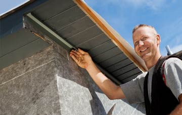 soffit installation Shawdon Hall